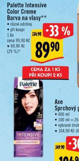 Albert Palette barva na vlasy nabídka