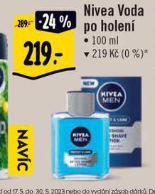 Albert Nivea voda po holení nabídka
