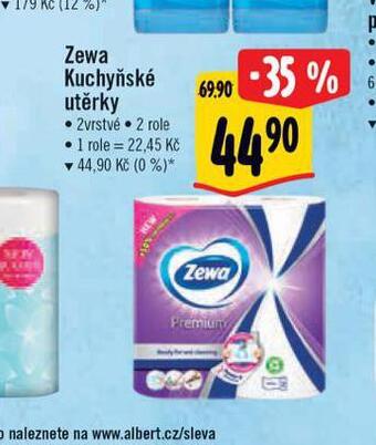 Albert Zewa kuchyňské utěrky nabídka