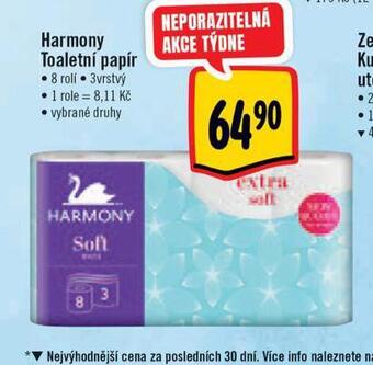 Albert Harmony toaletní papír nabídka