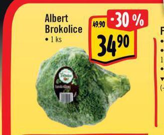 Albert Brokolice nabídka