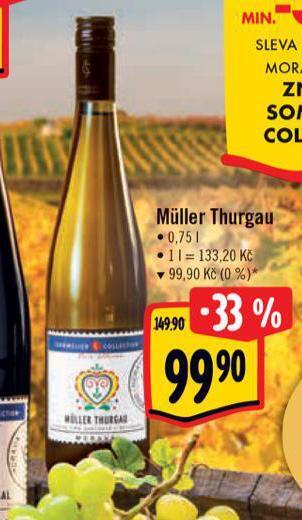 Albert Muller thurgau nabídka