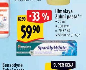 Himalaya zubní pasta