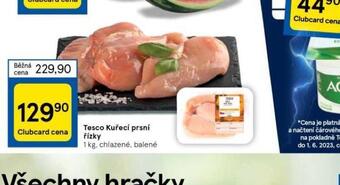 Tesco Kuřecí prsní řízky nabídka