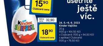 Tesco Kinder vajíčko nabídka
