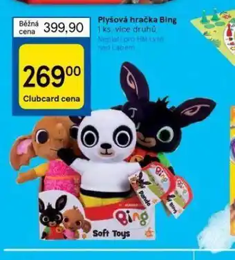 Tesco Plyšová hračka bing nabídka