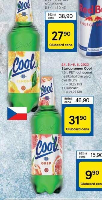 Tesco Pivo staropramen cool nabídka