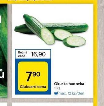 Tesco Okurka hadovka nabídka