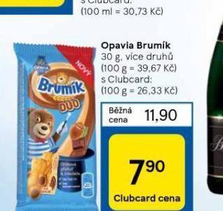 Tesco Opavia brumík nabídka