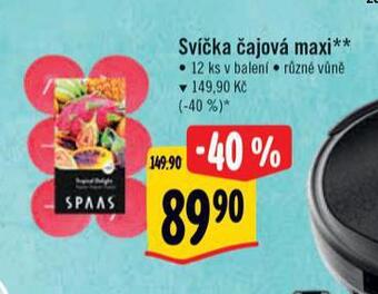 Albert Svíčka čajová nabídka
