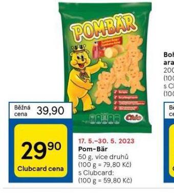 Tesco Pom bär nabídka