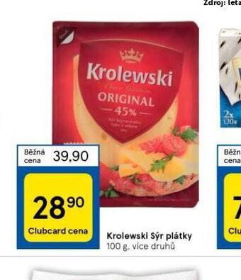 Krolewski sýr plátky