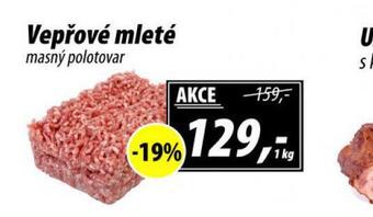 ZEMAN Vepřové mleté nabídka