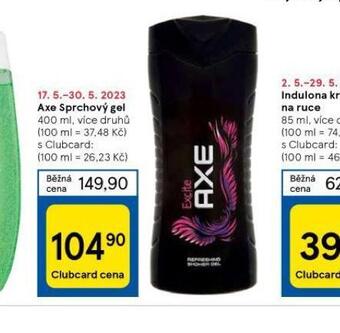 Tesco Axe sprchový gel nabídka