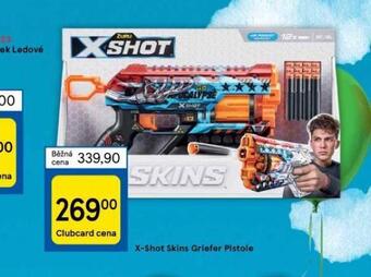 Tesco X-shot skins griefer pistole nabídka