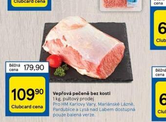 Tesco Vepřová pečeně bez kosti nabídka