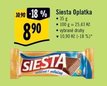 Albert Siesta oplatka nabídka