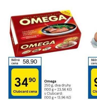 Tesco Omega nabídka
