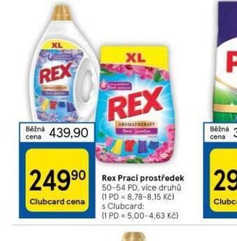 Tesco Rex prací prostředek nabídka