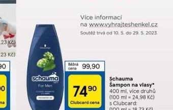 Tesco Schauma šampon nabídka
