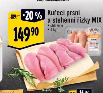 Albert Kuřecí prsní a stehenní řízky nabídka