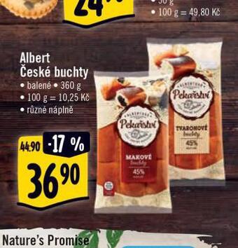 Albert České buchty nabídka