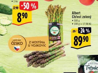 Chřest zelený