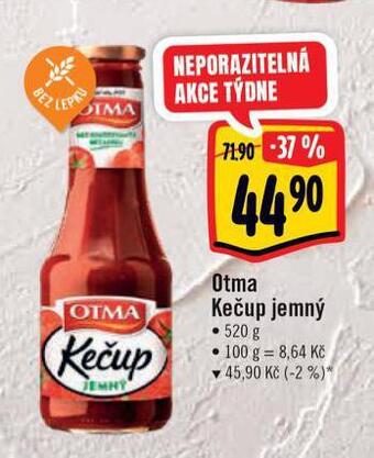 Albert Otma kečup nabídka