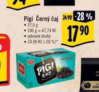 Albert Pigi čaj nabídka