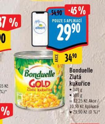Albert Bonduelle zlatá kukuřice nabídka