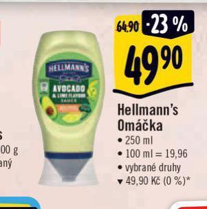 Albert Hellmann's omáčka nabídka