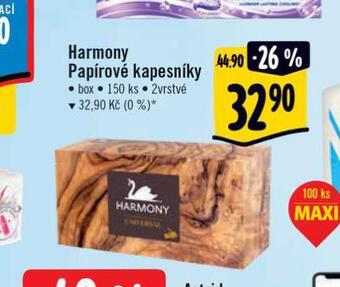 Albert Harmony papírové kapesníky nabídka