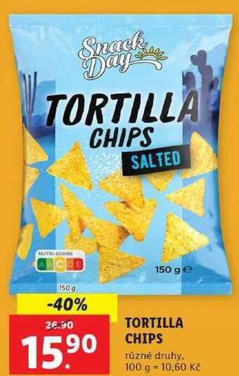 Lidl Tortilla chips, 150 g nabídka