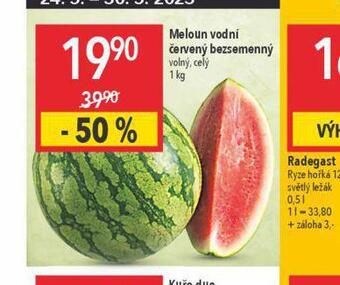 Globus Meloun vodní nabídka