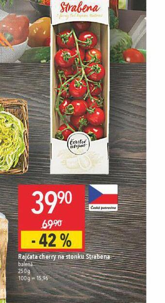 Globus Rajčata cherry na stonku strabena nabídka