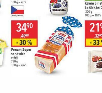 Globus Penam super sandwich nabídka