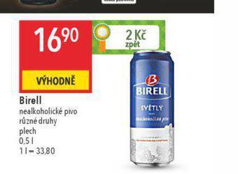 Globus Pivo birell nealko nabídka