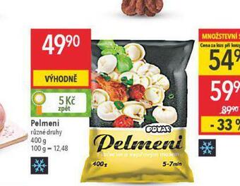 Globus Pelmeni nabídka