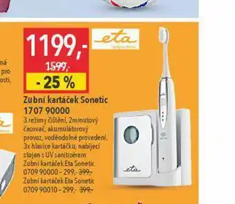 Globus Zubní kartáček sonetic eta nabídka