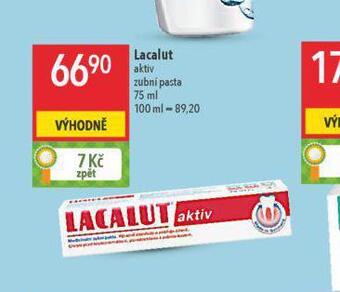 Globus Lacalut aktiv zubní pasta nabídka