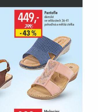 Globus Dámské pantofle nabídka