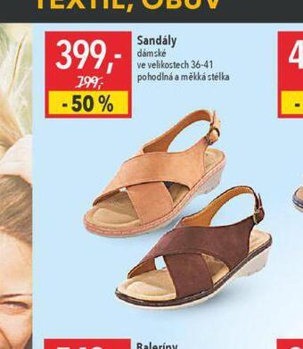 Globus Dámské sandály nabídka