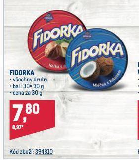 Makro Fidorka nabídka