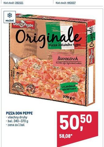 Makro Pizza don peppe nabídka