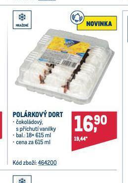 Makro Polárkový dort nabídka