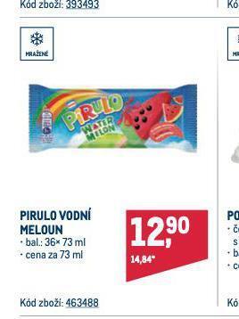 Makro Pirulo vodní meloun nabídka