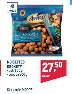 Makro Noisettes krokety nabídka