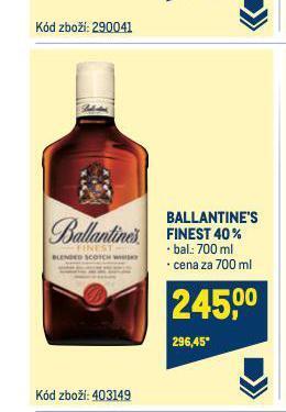 Makro Ballantine's finest nabídka