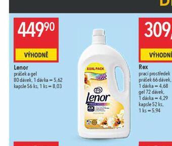 Globus Lenor prací gel nabídka