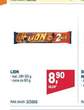 Makro Lion nabídka